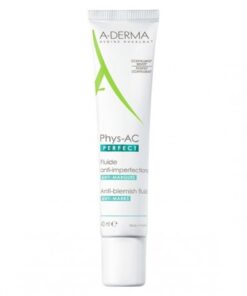 A-DERMA PHYS-AC PERFECT FLUIDE ANTI IMPERFECTIONS ANTI MARQUES 40ML