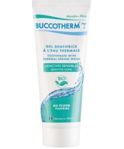 BUCCOTHERM GEL DENTIFRICE GENCIVES SENSIBLES AVEC FLUOR CERTIFIÉ BIO 75ML