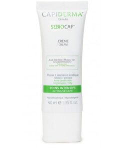 CAPIDERMA SEBIOCAP CRÈME VISAGE POUR PEAUX À TENDANCE ACNÉIQUE 40ML