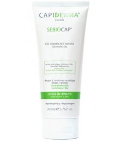 CAPIDERMA SEBIOCAP GEL DERMO-NETTOYANT POUR PEAUX À TENDANCE ACNÉIQUE 200ML