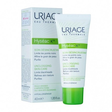 URIAGE HYSEAC K18 - 40ML URIAGE HYSEAC K18 - 40ML