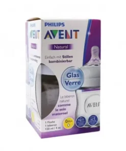 AVENT BIBERON NATURAL VERRE 120ML