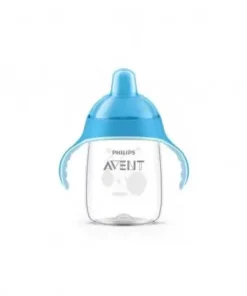 AVENT TASSE PINGOUIN AVEC ANSES BLEU ANTI-DERAPANTE 340 ML 18 MOIS+