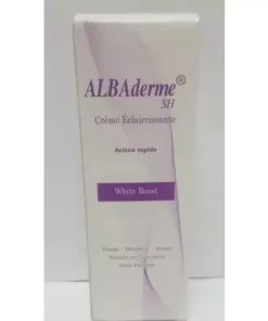 ALBADERME SH CRÈME ÉCLAIRCISSANTE ACTION RAPIDE WHITE BOOST 50 ML ( SANS HYDROQUINONE))