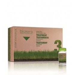 BIOKERA TRAITEMENT ANTI CHEVEUX GRAS INTENSIF 6 AMP