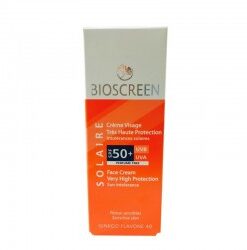 BIOSCREEN SOLAIRE CREME VISAGE TRES HAUTE PROTECTION 50 ML