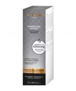 CAPIDERMA SHAMPOOING À LA KERATINE FORTIFIANT - CLARIFIANT 200 ML