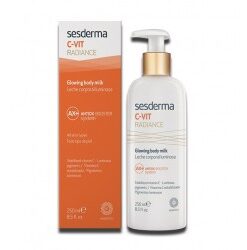 SESDERMA C-VIT RADIANCE GLOWING BODY MILK 250ML