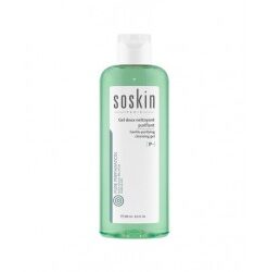 SOSKIN GEL NETTOYANT PURIFIANT 250ML PEAUX MIXTES OU GRASSES
