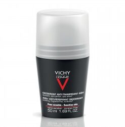 VICHY HOMME DEODORANT ANTI-TRANSPIRANT 72H ROLL-ON 50ML