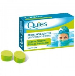 QUIES SILICONE NATATION ADULTE 3 PAIRES