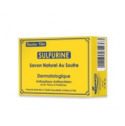 RACINE VITA SAVON DERMATOLOGIQUE AU SOUFRE ET ARBRE A THE 80G