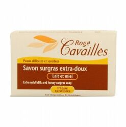 ROGÉ CAVAILLÈS SAVON SURGRAS EXTRA DOUX LAIT ET MIEL PAIN DE 150G