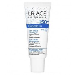 URIAGE BARIÉDERM CICA-CRÈME SPF50+ AU CUIVRE-ZINC 40 ML
