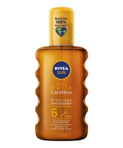 NIVEA SUN Carotène- Huile Protectrice en spray Bronzage Intense - SPF 6 - 200ml