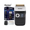 Kemei Rasoir électrique des hommes, coupe-barbe rechargeable d'annonces de rasage