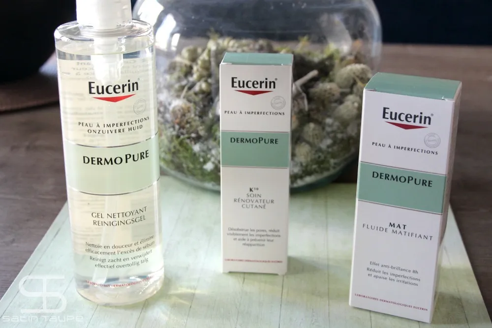Lutter contre l’acné grâce à la gamme DermoPure d’Eucerin