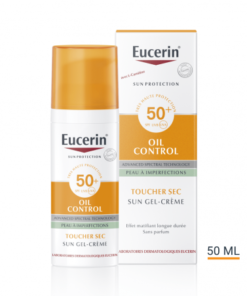 EUCERIN SUN OIL CONTROL SPF 50+ SUN GEL-CRÉME TOUCHER SEC 50 ML