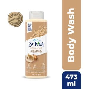 St Ives Gel douche apaisant à l&rsquo;avoine et au beurre de karité