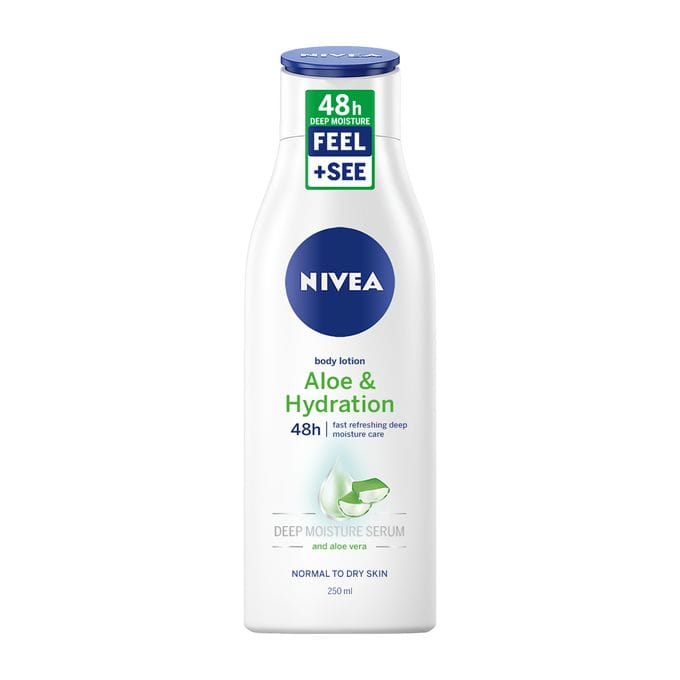 NIVEA Lait Corps Aloé Vera peaux normales à sèches – 250ml