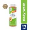 St Ives Gel douche exfoliant à l&rsquo;abricot , exfoliants 100 % naturels, 473 ml