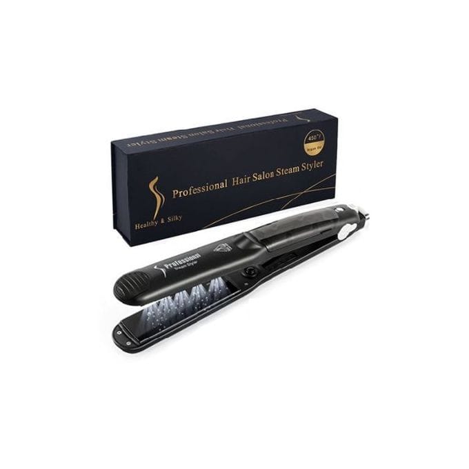 Healthy And Silky Salon Steam Professional original Styler Céramique Vapeur Lisseur Salon Usage°