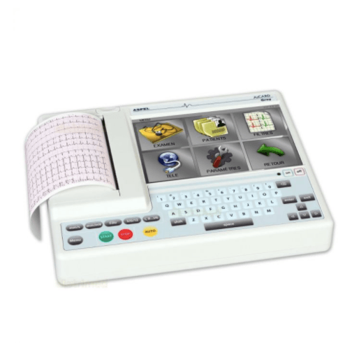 Electrocardiographe Aspel AsCARD Grey, ECG 3-6-12 canaux