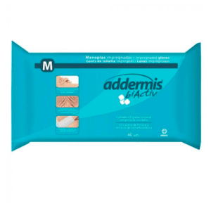gants de toilette imprégnés Addermis