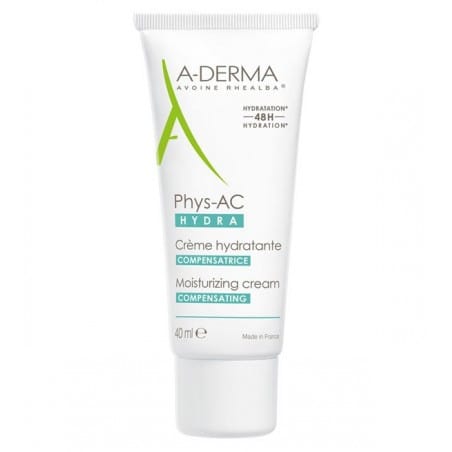 A-DERMA PHYS-AC HYDRA CRÈME COMPENSATRICE 40ML