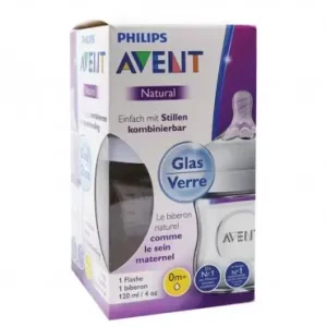 AVENT BIBERON NATURAL VERRE 120ML