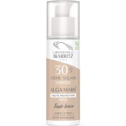 BIARRITZ ALGAMARIS - CRÈME SOLAIRE VISAGE TEINTÉE SPF30 IVOIRE