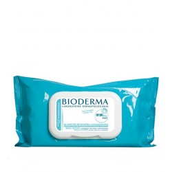 BIODERMA ABCDERM H2O 60 LINGETTES NETTOYANTES