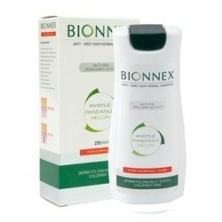 BIONNEX SHAMPOING ANTI-CHEVEUX GRIS 250ML - POUR CHEVEUX NORMAUX, HOMME ET FEMME