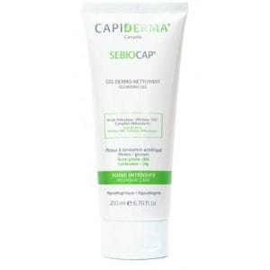 CAPIDERMA SEBIOCAP GEL DERMO-NETTOYANT POUR PEAUX À TENDANCE ACNÉIQUE 200ML