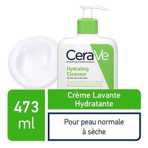 CERAVE CRÈME LAVANTE HYDRATANTE PEAU NORMALE À SÈCHE | 473ML