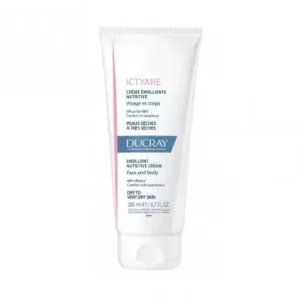 DUCRAY ICTYANE CRÈME ÉMOLLIENTE NUTRITIVE VISAGE ET CORPS 200 ML
