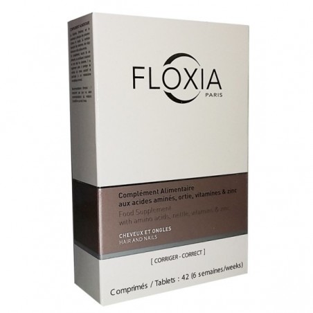 FLOXIA COMPLÉMENT ALIMENTAIRE POUR CHEVEUX ET ONGLES 42 COMPRIMÉS