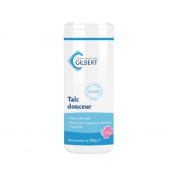 GILBERT TALC DOUCEUR FLACON POUDREUR 100G