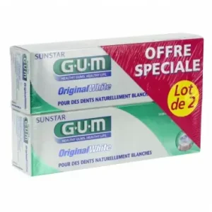 ORIGINAL WHITE DENTIFRICE LOT DE 2 75 ML