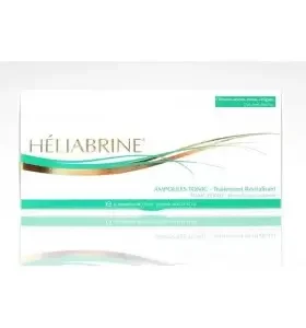 HELIABRINE AMPOULES CHEVEUX TONIC- TRAITEMENT REVITALISANT CHEVEUX TERNES MOUS 6X 10ML