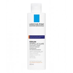 LA ROCHE-POSAY KERIUM PELLICULES SECHES 200ML SHAMPOOING-CRÈME ANTI-PELLICULAIRE
