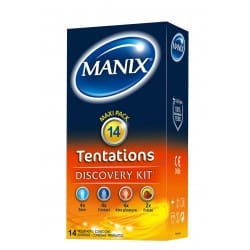 MANIX TENTATION 14 PRÉSERVATIFS