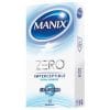 MANIX ZERO IMPERCEPTIBLE EXTRA LUBRIFIÉ 12 PRÉSERVATIFS