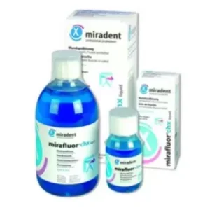 MIRADENT MIRAFLUOR CHX BAIN DE BOUCHE 100 ML