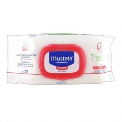 MUSTELA LINGETTES NETTOYANTES APAISANTES SANS RINÇAGE*70
