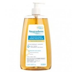 NEUTRADERM GEL DOUCHE SURGRAS DERMO PROTECTEUR POMPE 1 L