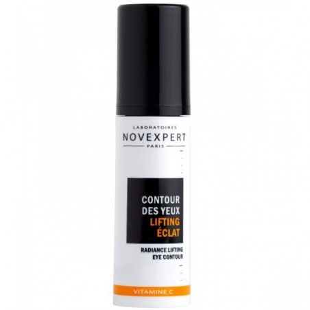 NOVEXPERT VITAMINE C CONTOUR DES YEUX LIFTING ECLAT. FL-POMPE 15ML