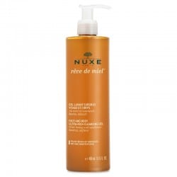 NUXE REVE DE MIEL GEL LAVANT SURGRAS VISAGE ET CORPS 400ML PEAUX SÈCHES ET SENSIBLES