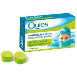 QUIES SILICONE NATATION ADULTE 3 PAIRES