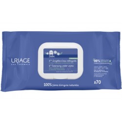 URIAGE BÉBÉ 1ÈRES LINGETTES NETTOYANTES X70 UNITÉS